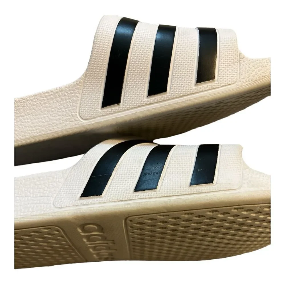 Adidas Adilette men’s slip on sandals size 8